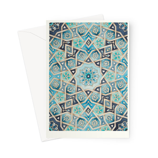 Baraka Blues | Margi Lake Greeting Card