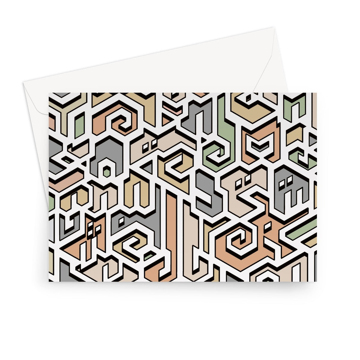 Sayeda | Zahra Gulraiz Greeting Card