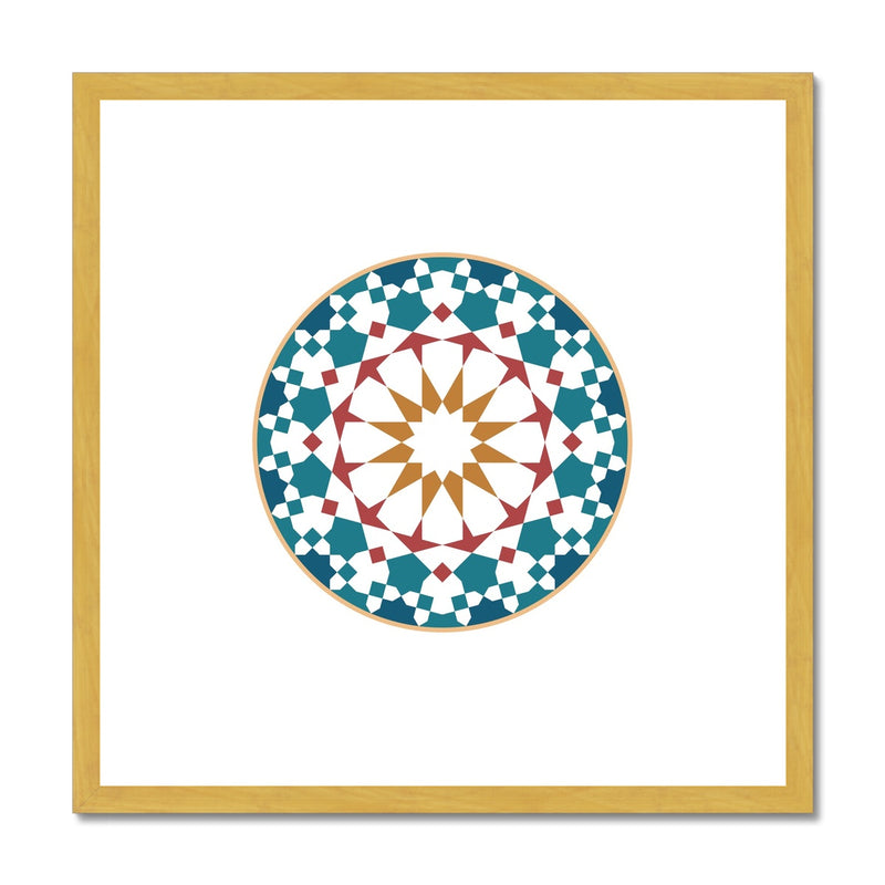 The Circle | Islam Farid Antique Framed & Mounted Print