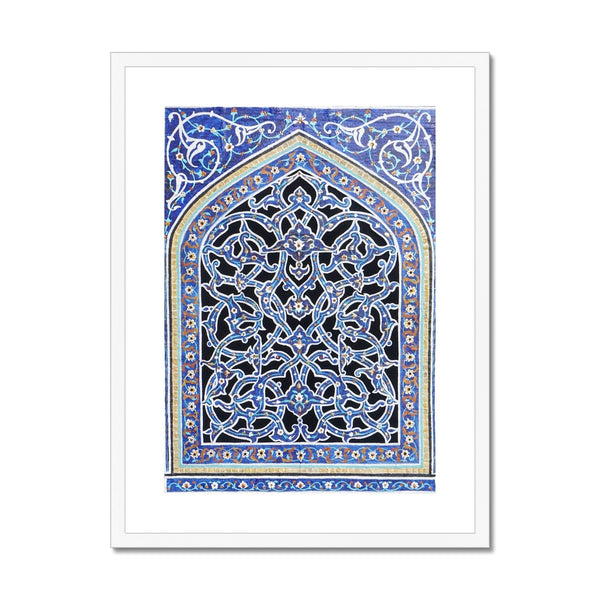 Persian Jali | Raanaz Shahid Framed & Mounted Print