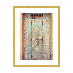 Painted Door | Abu Ayyub Antique Framed & Mounted Print