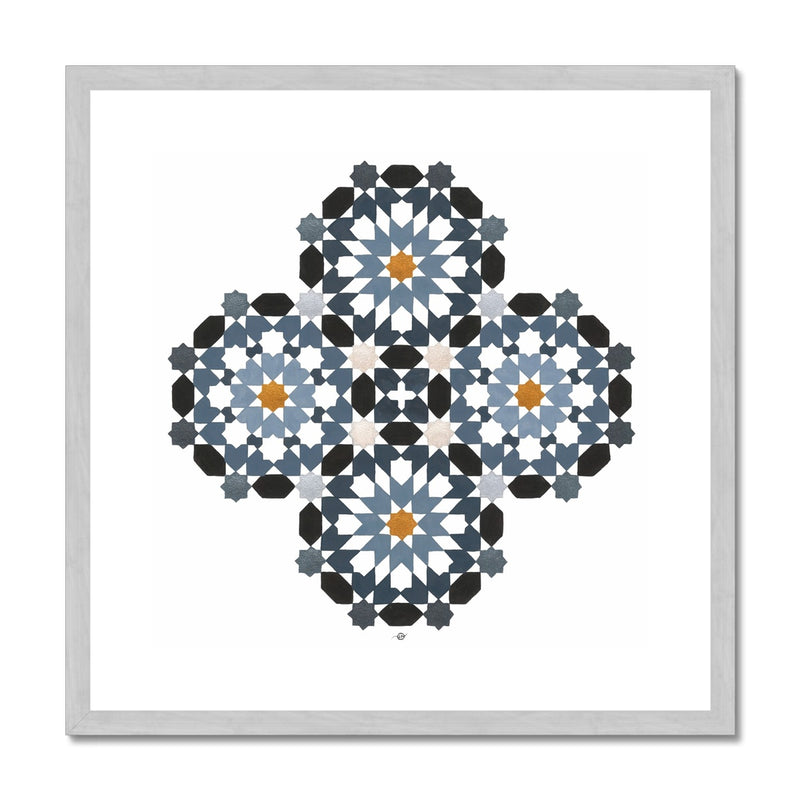 Morrocan Rosettes | Lieve Oudejans Antique Framed & Mounted Print