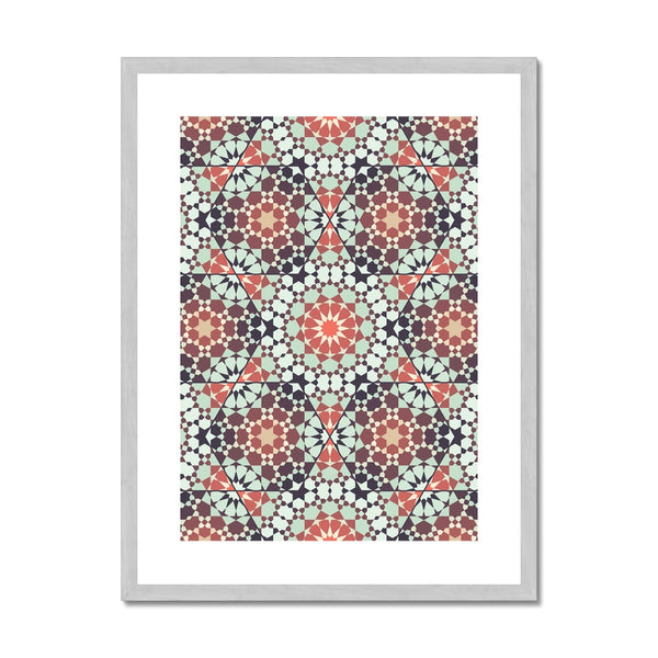 Twelve Dual Design | Islam Farid Antique Framed & Mounted Print