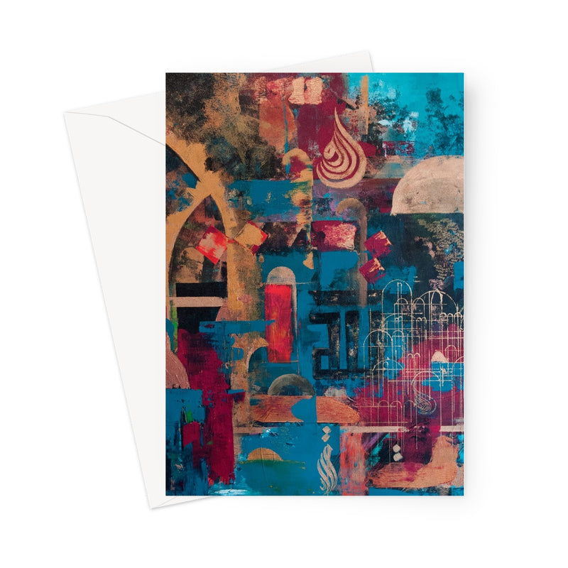 Fusion | Siddiqa Juma Greeting Card