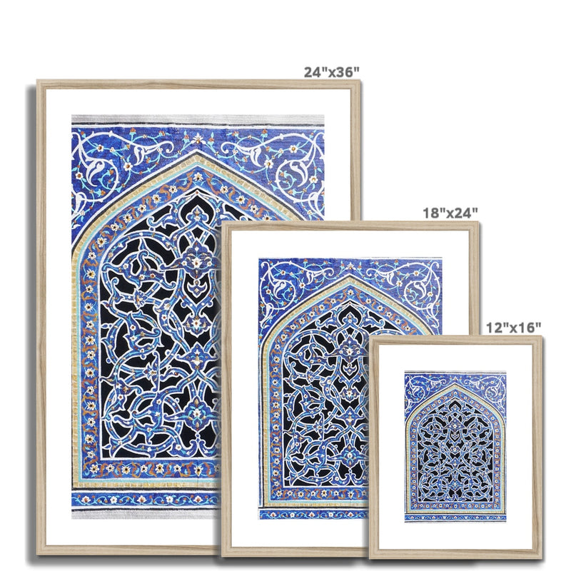 Persian Jali | Raanaz Shahid Framed & Mounted Print
