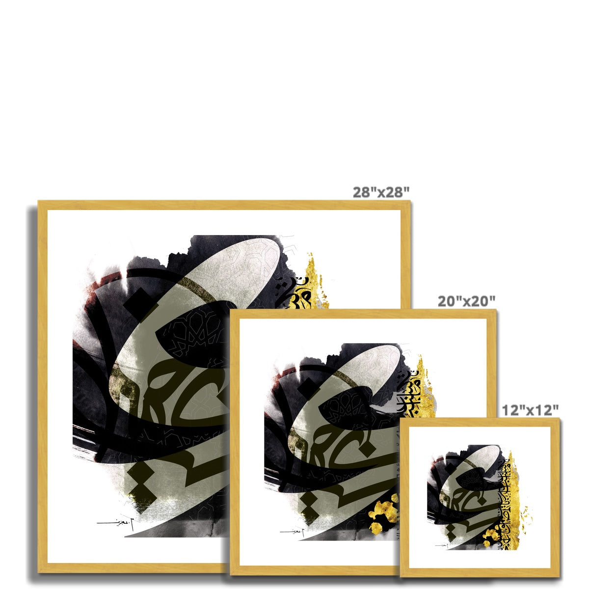 Beauty 1 | Mohammed Abdel Aziz Antique Framed & Mounted Print