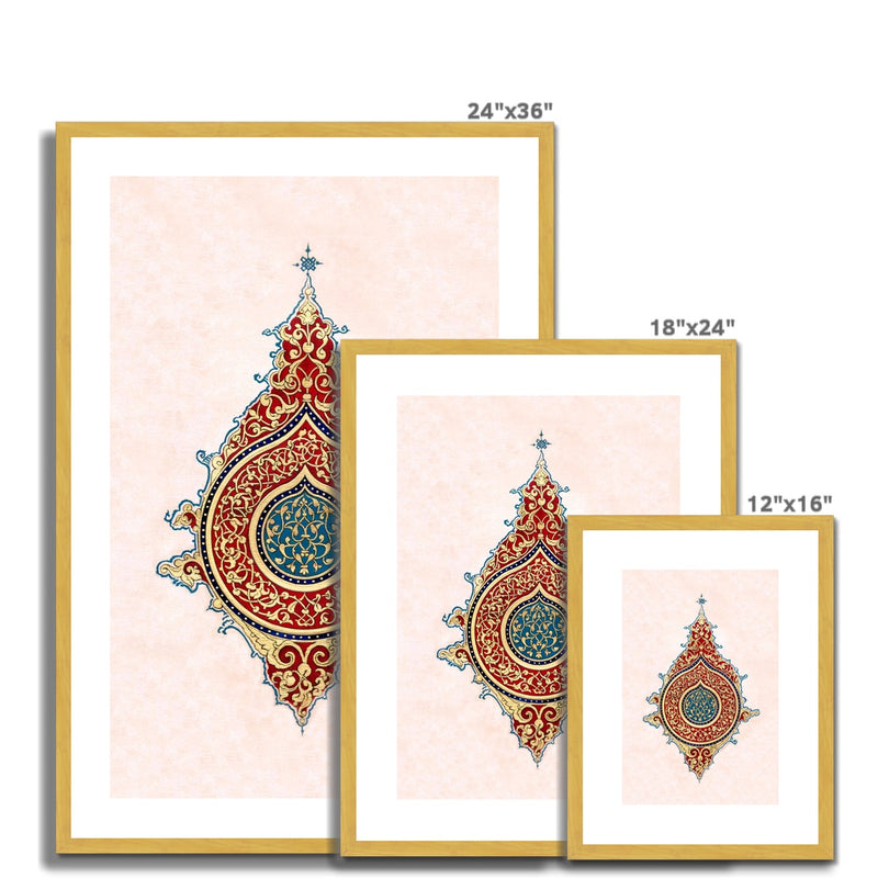 Ilkhanid | Shafina Ali Antique Framed & Mounted Print