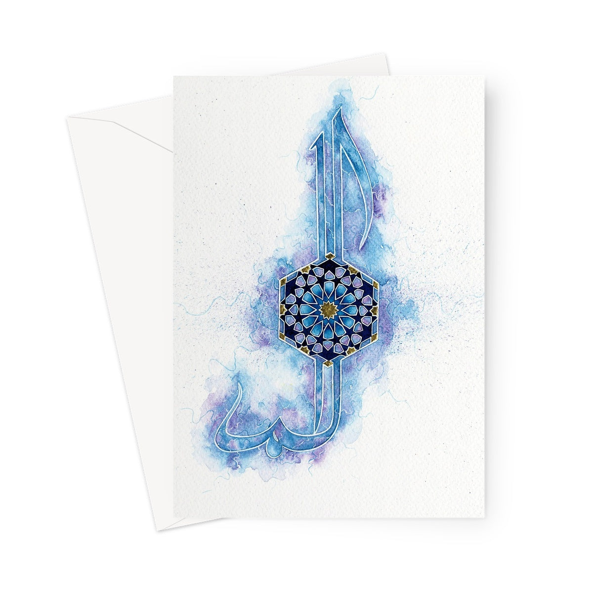 Alif Laam Meem | Maida Noor Greeting Card