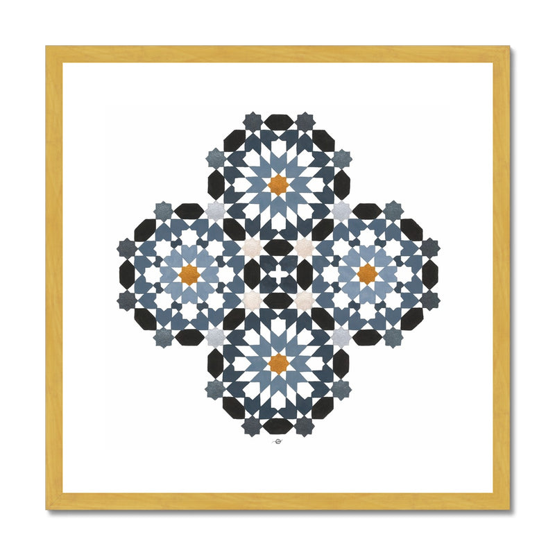 Morrocan Rosettes | Lieve Oudejans Antique Framed & Mounted Print