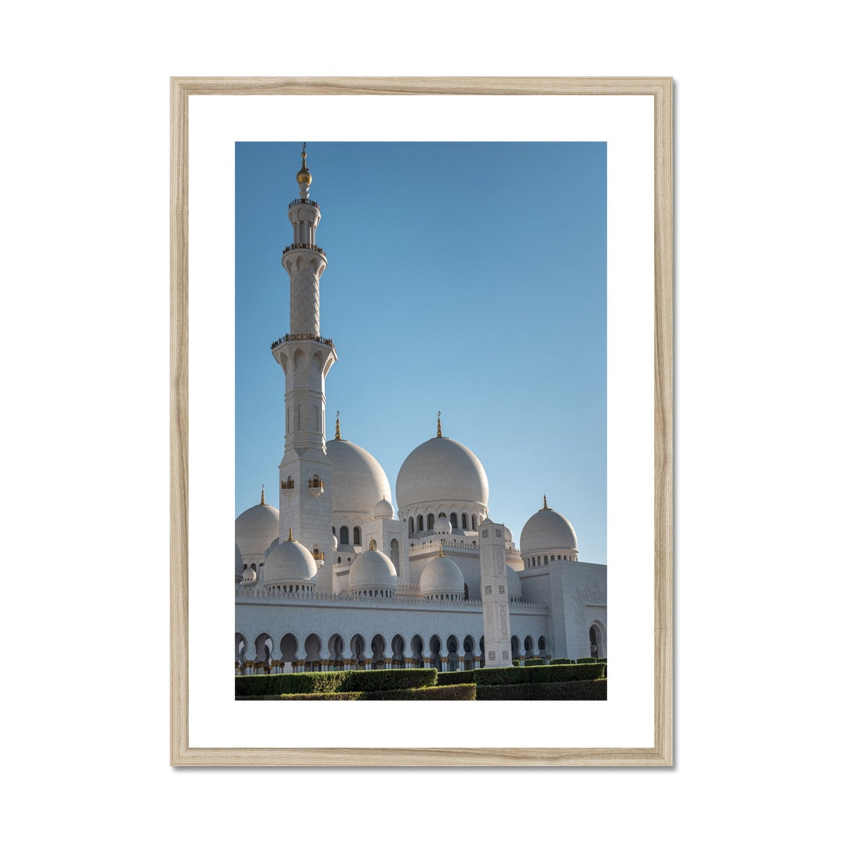 Sheikh Zayed Mosque 3 | Ayaz Ali Framed & Mounted Print