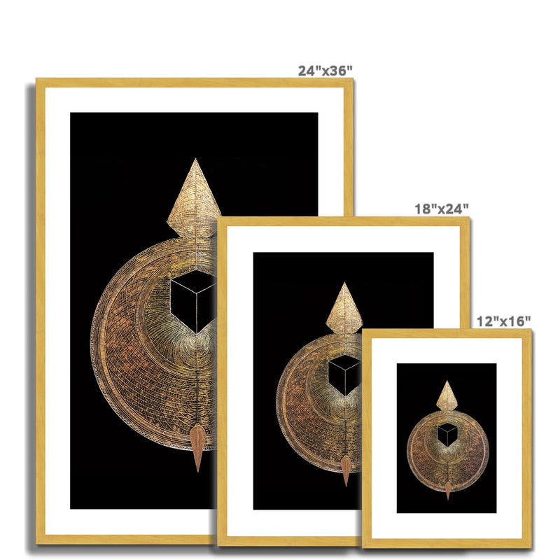 Qiblah | Siddiqa Juma Antique Framed & Mounted Print