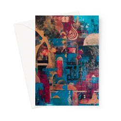 Fusion | Siddiqa Juma Greeting Card