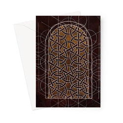 Damascus Window | Zeynap Iqbal Greeting Card