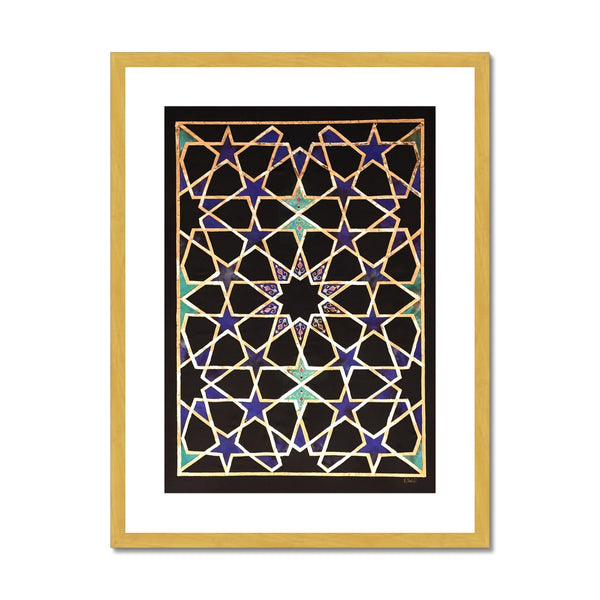 Midnight in Persia | Raanaz Shahid Antique Framed & Mounted Print