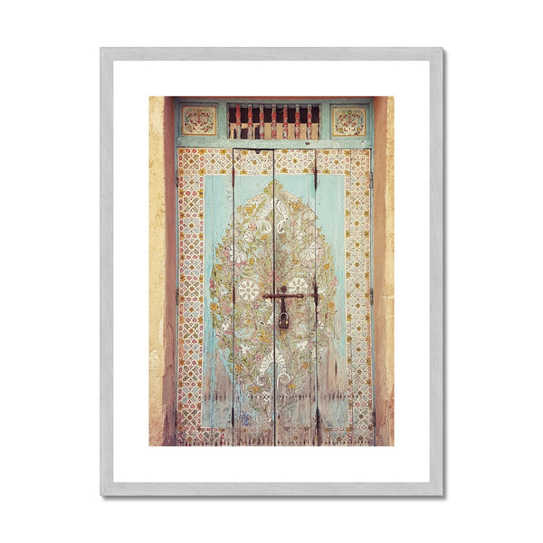 Painted Door | Abu Ayyub Antique Framed & Mounted Print