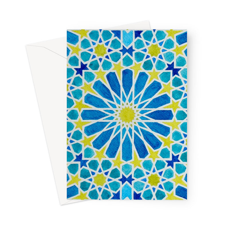 Turquoise | Marido Coulon Greeting Card