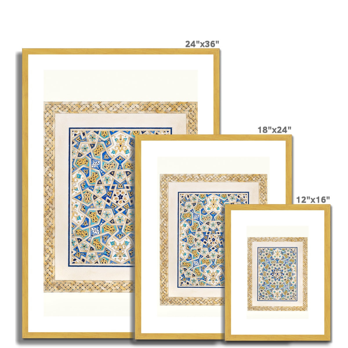 Mamluk Quran | Margi Lake Antique Framed & Mounted Print