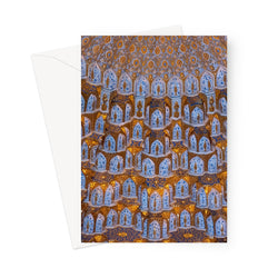 Uzbekistan 002 | Rooful Greeting Card