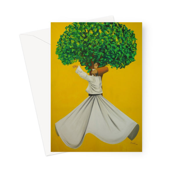 Sufi 4 | Sadaf Farasat Greeting Card