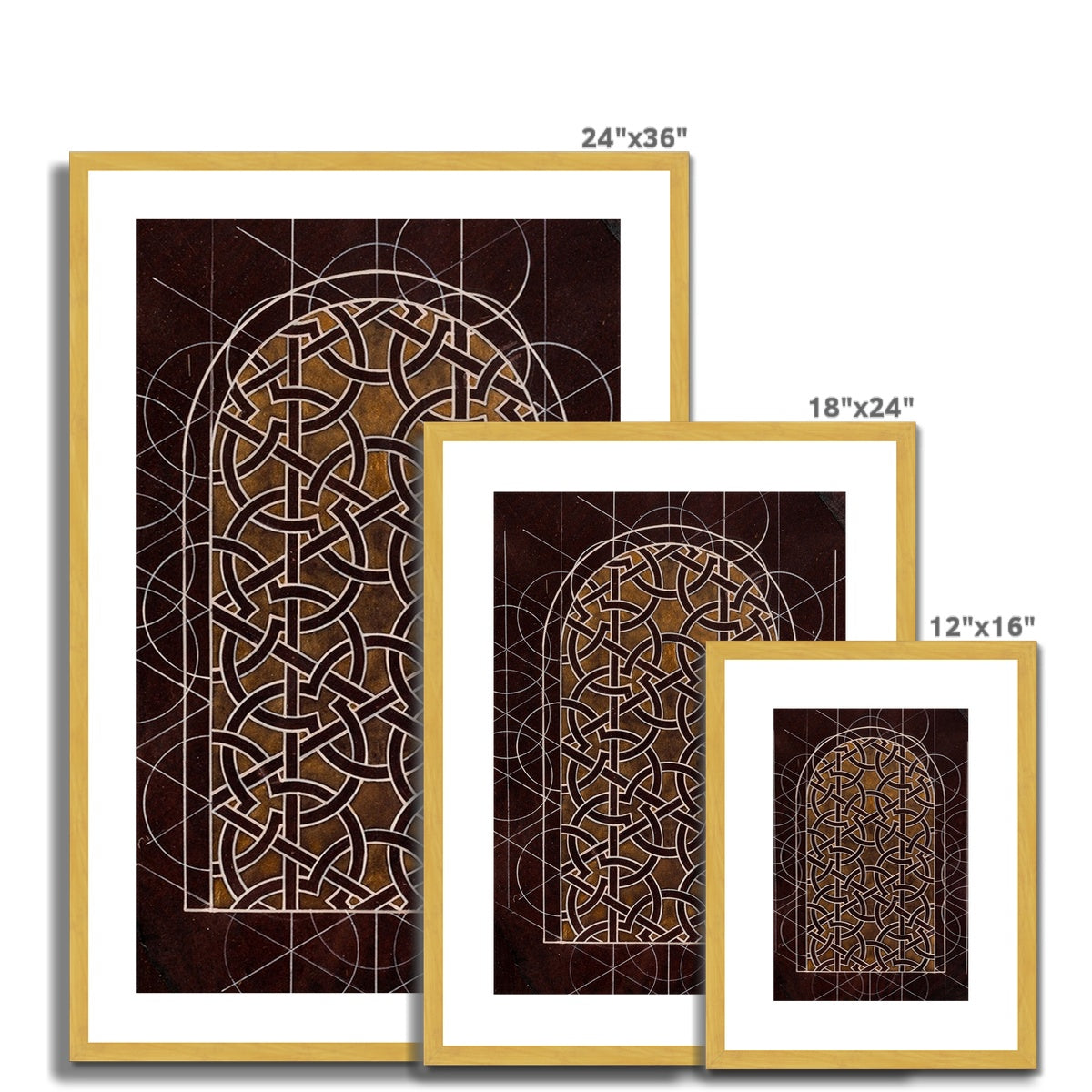 Damascus Window | Zeynap Iqbal Antique Framed & Mounted Print