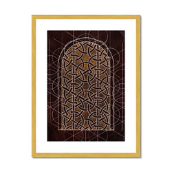 Damascus Window | Zeynap Iqbal Antique Framed & Mounted Print