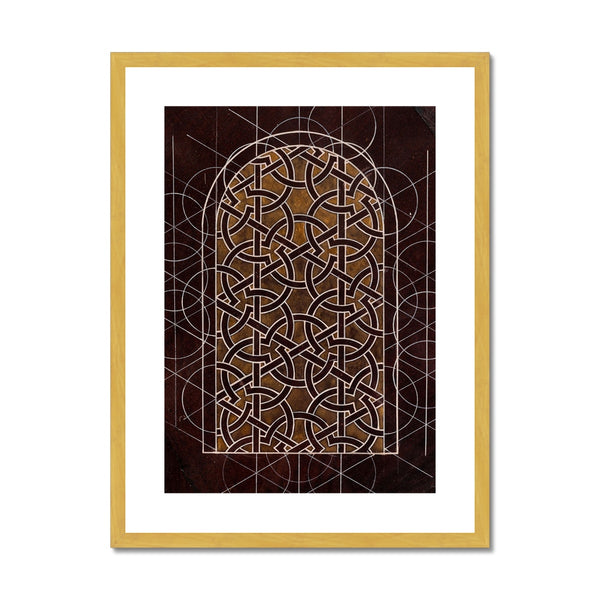 Damascus Window | Zeynap Iqbal Antique Framed & Mounted Print