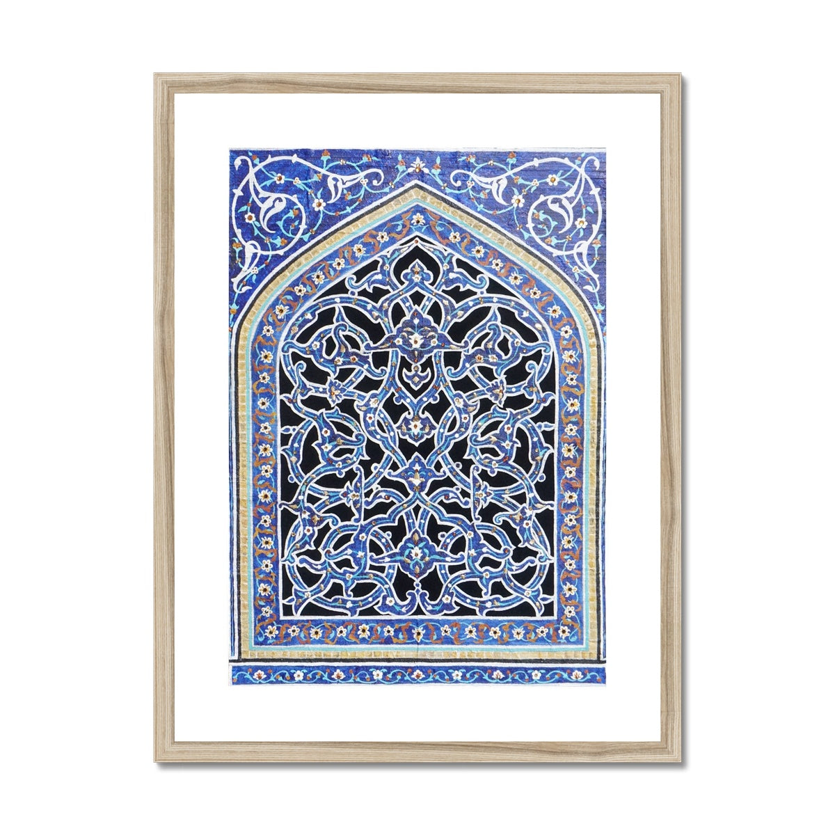Persian Jali | Raanaz Shahid Framed & Mounted Print