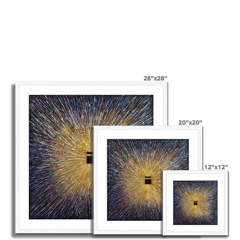 Supernova Framed Print | Siddiqa Juma