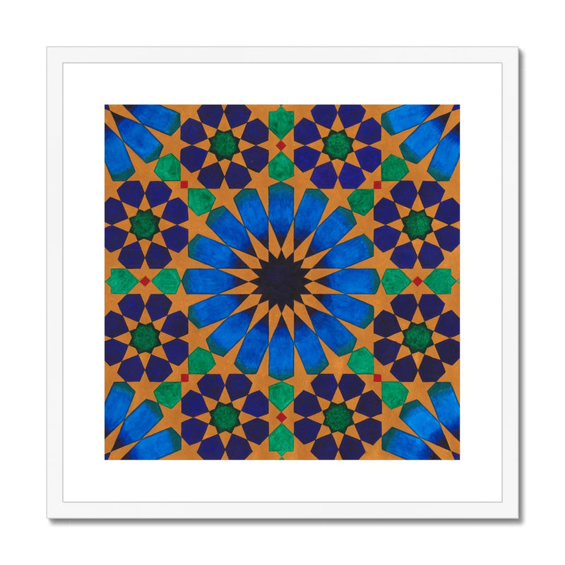 Tile of Mexuar Framed Print | Lieve Oudejans