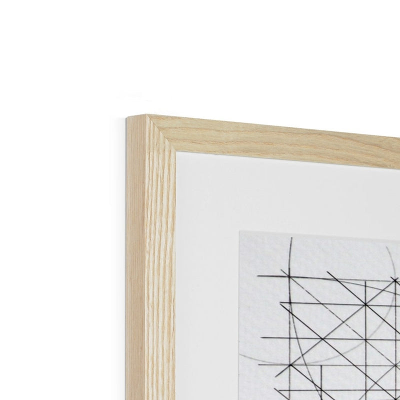 Classic Zellige Framed Print | Samira Mian