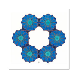 Twelvefold Torus Art Print | Lieve Oudejans