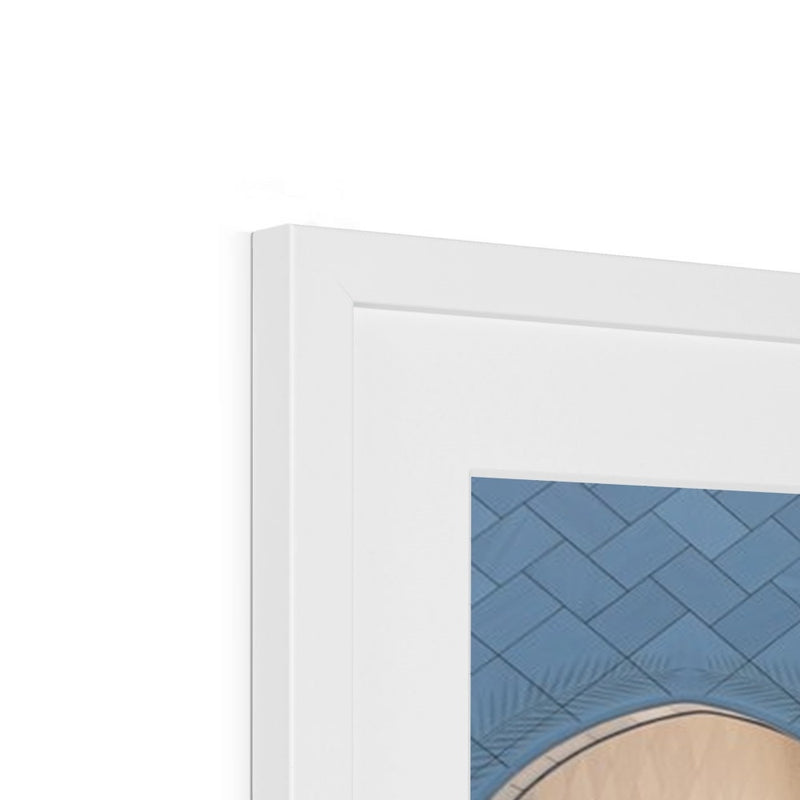 Sheikh Zayed 2 Framed Print | Ayaz Ali
