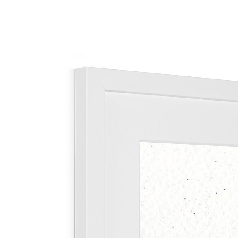 Alif Laam Meem Framed Print | Maaida Noor