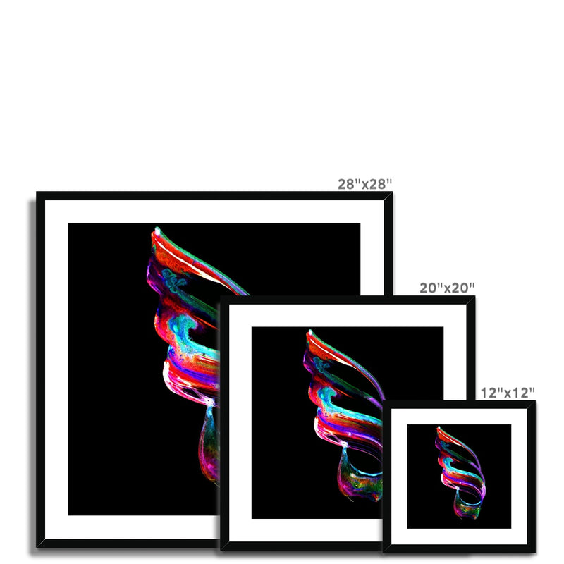 Allah Streams Framed Print | Samir Malik