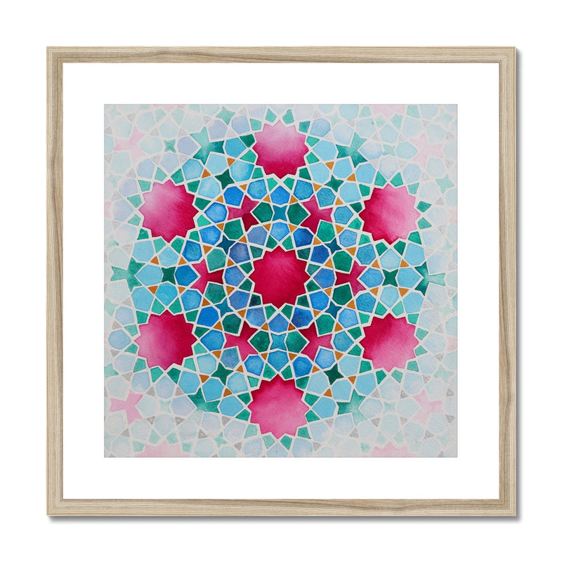 Persian Pattern Framed Print | Samira Mian