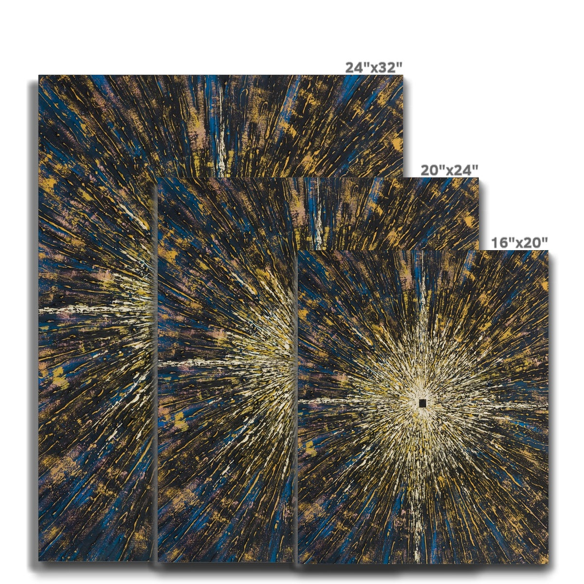 Tawaaf 2.5 (Star) Canvas | Siddiqa Juma