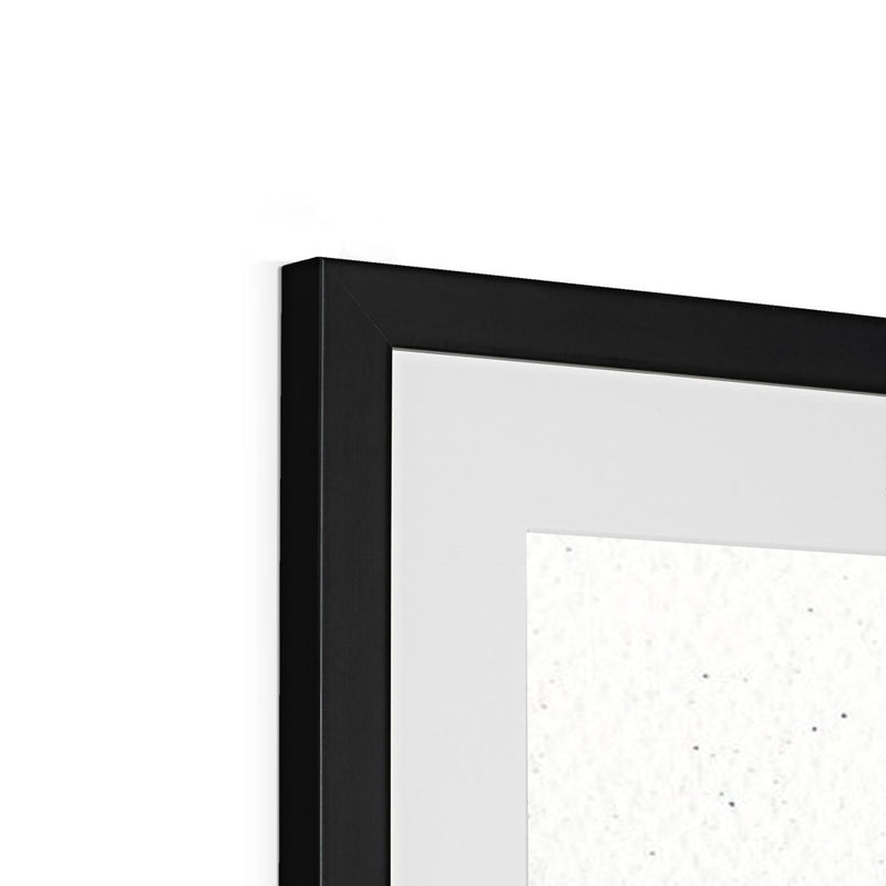 Alif Laam Meem Framed Print | Maaida Noor