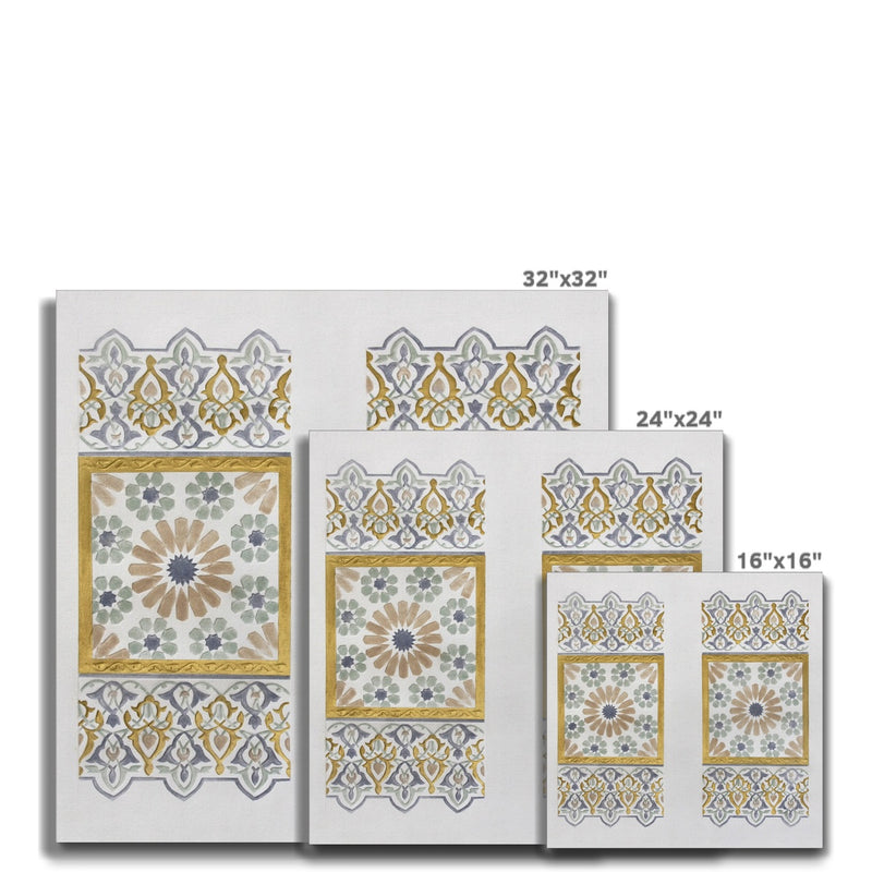 Motif 2 | Raeda Ashour Canvas