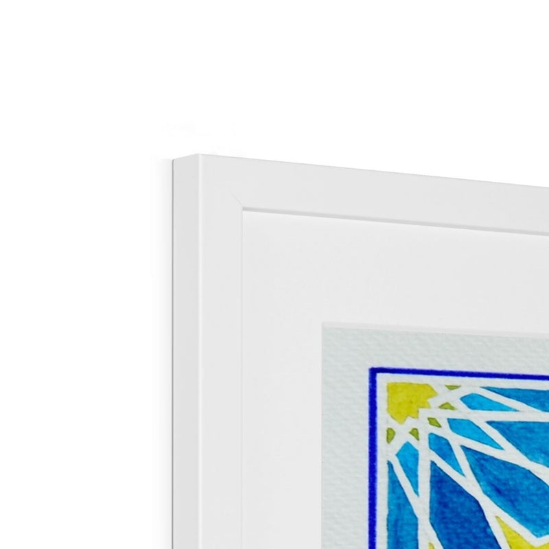 Turquoise Framed Print | Marido Coulon