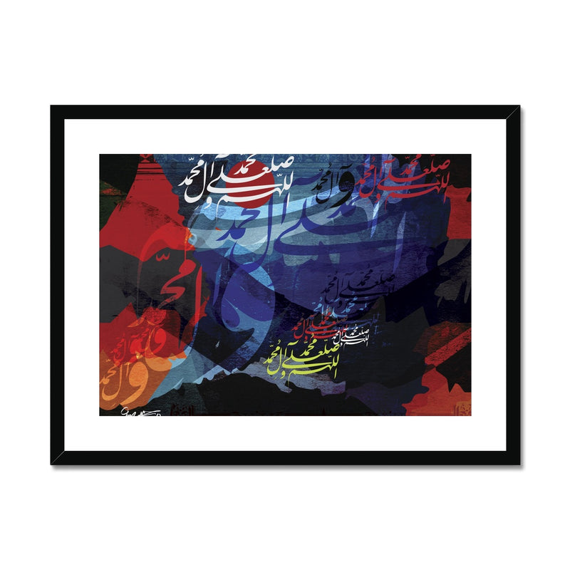 Calligraphy X11 Framed Print | Irfan Mirza