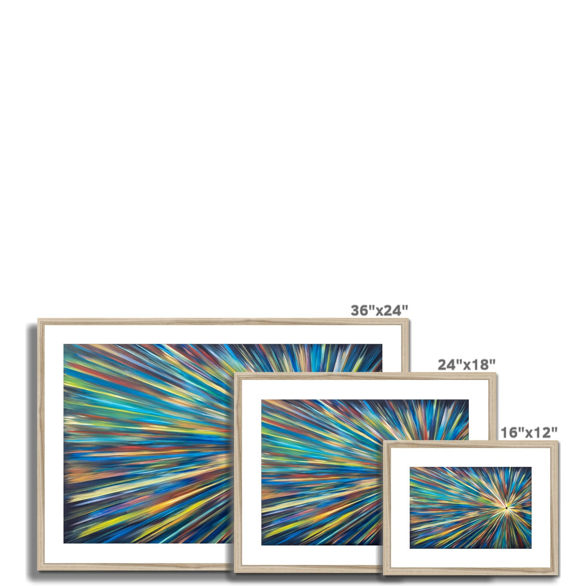 Routes Framed Print | Siddiqa Juma