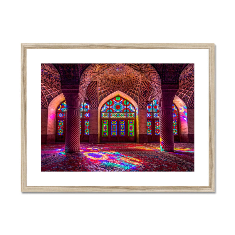 Nasirol Molk Mosque Shiraz Framed Print | Ayaz Ali
