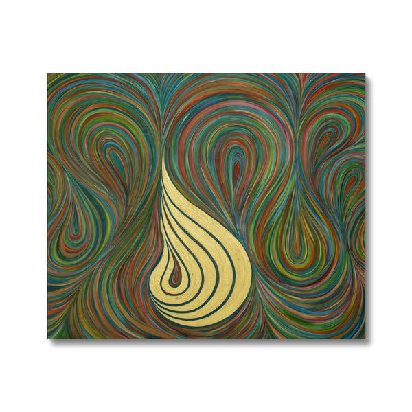 Allah Swirl Canvas | Siddiqa Juma