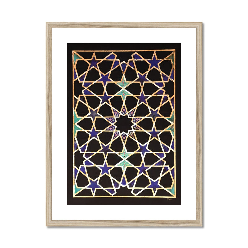 Midnight in Persia Framed Print | Raanaz Shahid