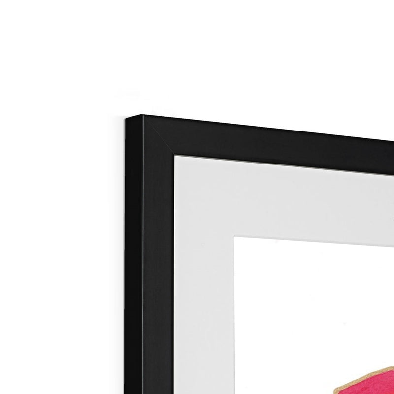 Red Framed Print | Clarissa Grandi