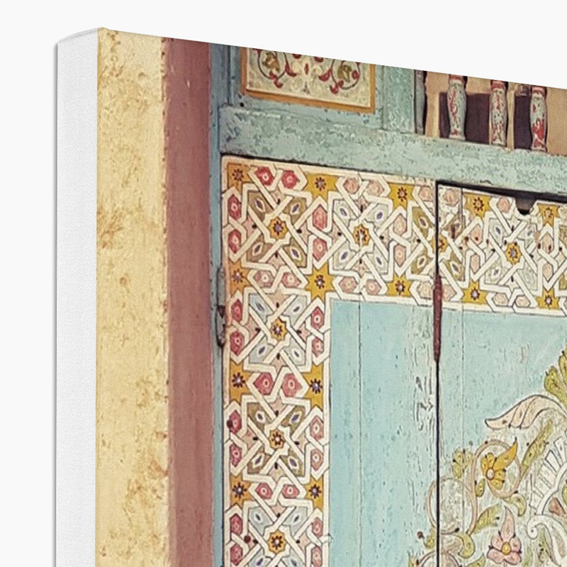 Painted Door Canvas | Abu Ayyub