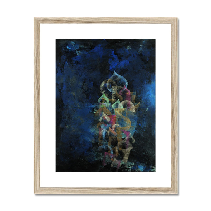 Abstract Domes Framed Print | Siddiqa Juma