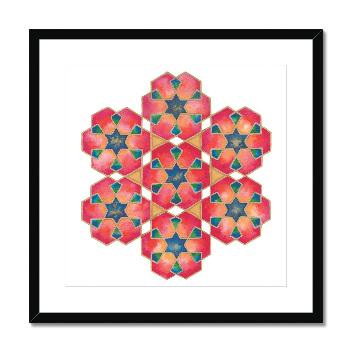 Red Framed Print | Clarissa Grandi