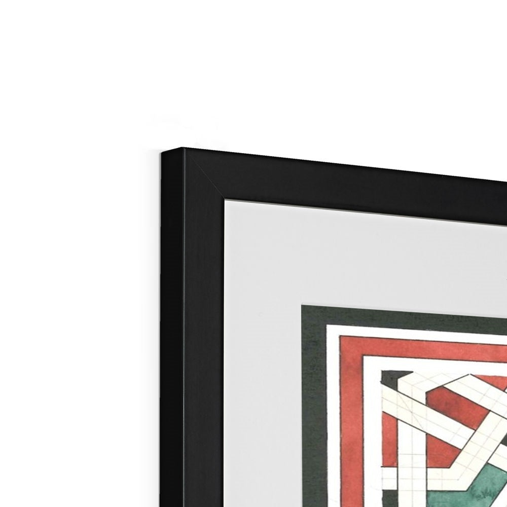 Labyrinth Framed Print | Reinout