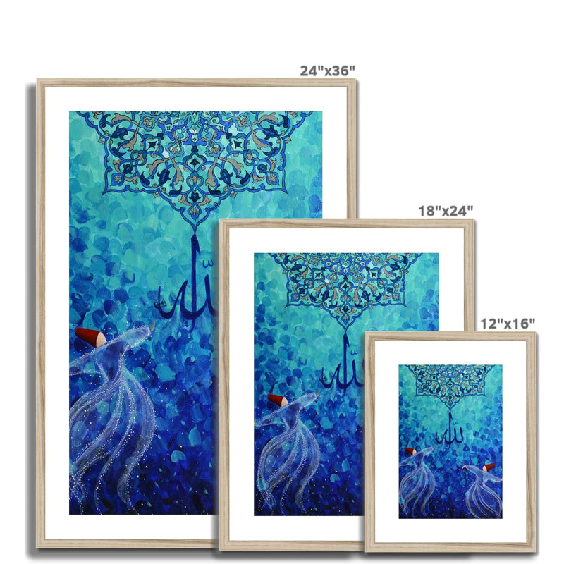 Dervish Islimi Framed Print | Fatimah Agha